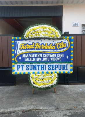 Papan Bunga Duka di Balokang